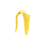 22k Yellow Gold Filigree Vanki Ring in size 7 and total gold weight of 6g